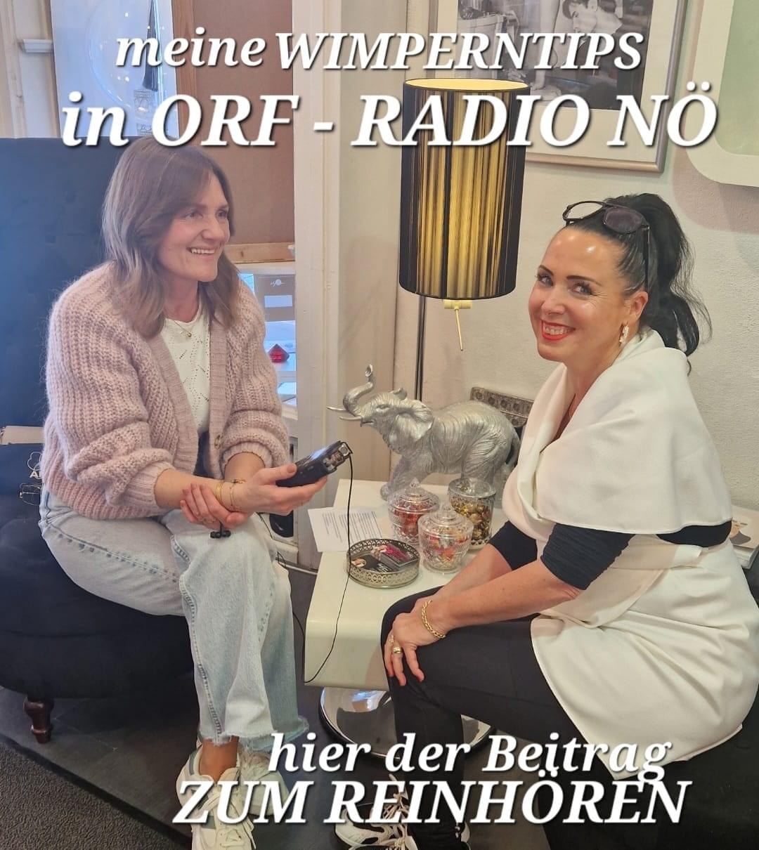 Natascha Flasch im ORF-Radio Niederösterreich